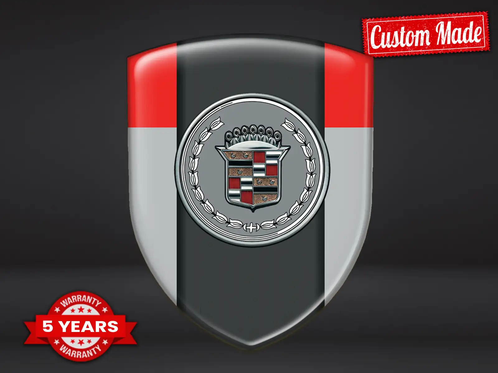 Cadillac Fensteraufkleber Universal Design Stilvoll Auto ST